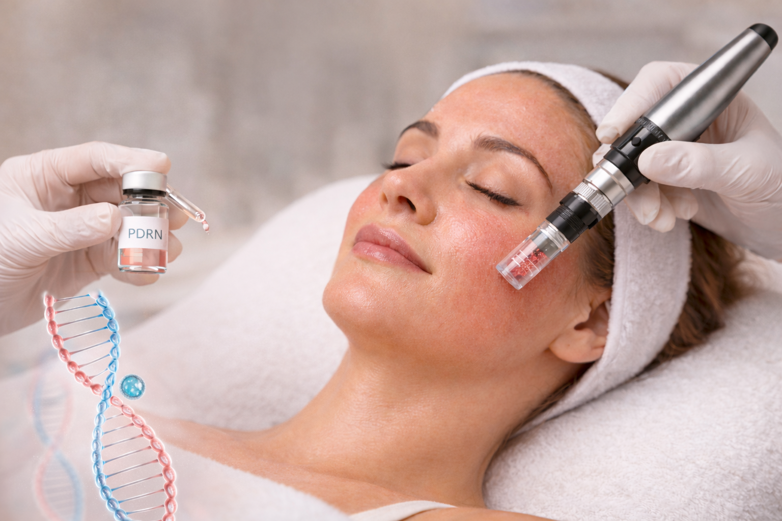 Microneedling + PDRN Salmon DNA